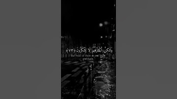 سعد الغامدي تلاوة رائعة من سورة النحل