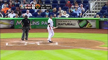 PHI@MIA: Kendrick allows two runs over seven innings