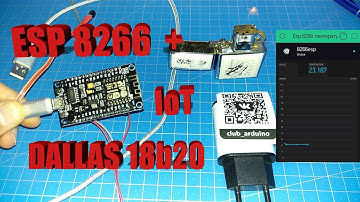 Вай-фай термометр на смартфоне ESp8266 и dallas 18b20  ИОТ технологии