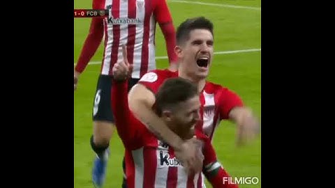 Iker Muniain with a beauty over Ter Stey😱🙃🤩