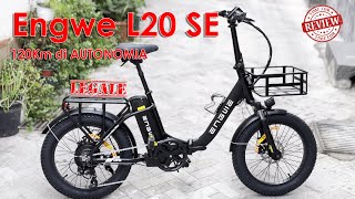 Engwe L20 SE Bicicletta elettrica minicargo pieghevole: ottimo rapporto qualità prezzo