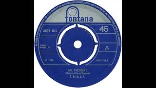 UK New Entry 1970 (142) D. B. M. & T. - Mr. President