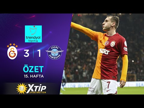 Merkur-Sports | Galatasaray (3-1) Y. A. Demirspor - Highlights/Özet | Trendyol Süper Lig - 2023/24