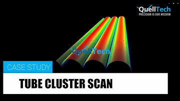 Tube Counting and Diameter Measurement with Laser Scanning | Precision Point Cloud Analysis