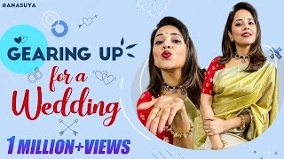 Anasuya Gearing up for a Wedding | Wedding Vibes  | Anasuya Bharadwaj latest video