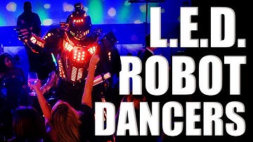 LED Robot Dancers - EPIC Entertainment