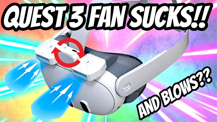 I Finally Found a REVERSIBLE Quest 3 Fan to Review