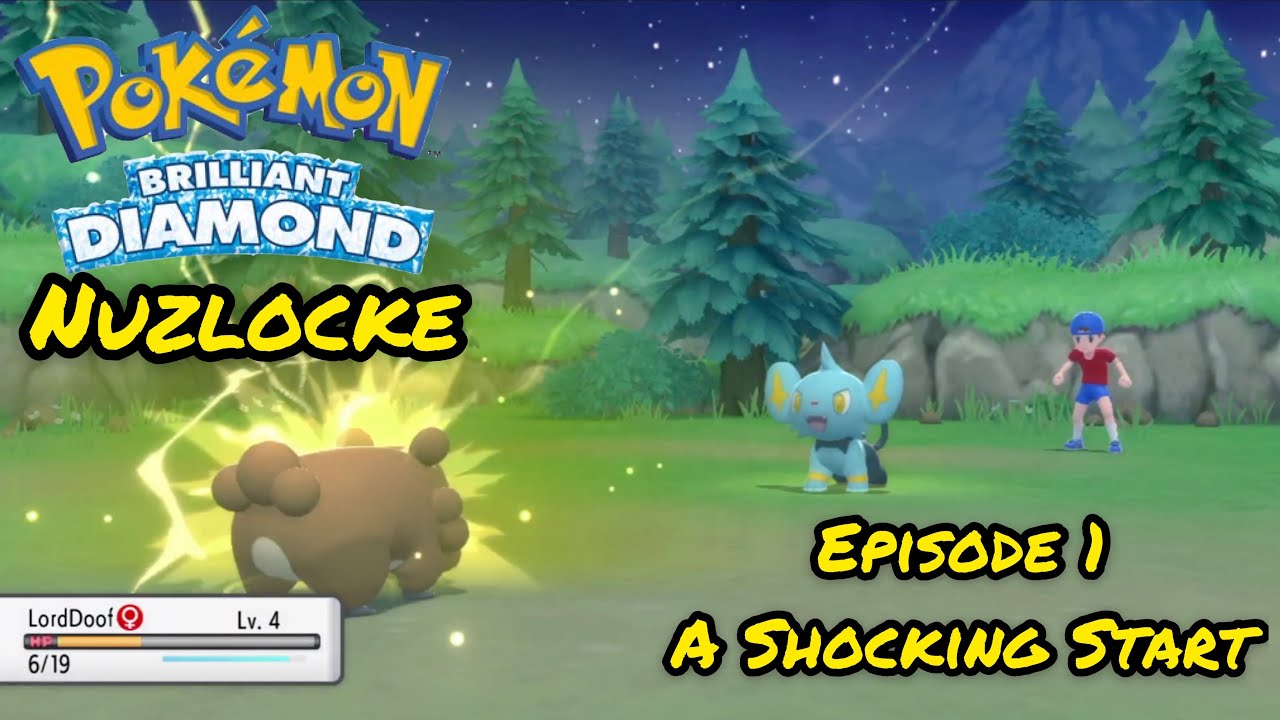 Brilliant Diamond Nuzlocke | A Shocking Start | Episode 1