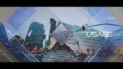 Futuristic Parallax Slideshow | Opener | After Effects Video Displays - Envato elements