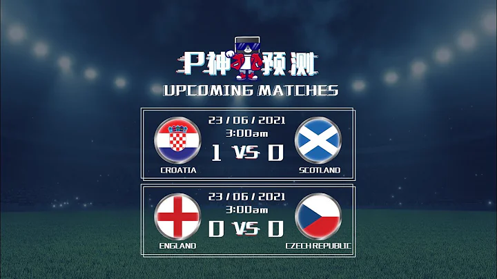歐洲杯P神預測：克羅埃西亞VS蘇格蘭/英格蘭VS捷克 - 天天要聞