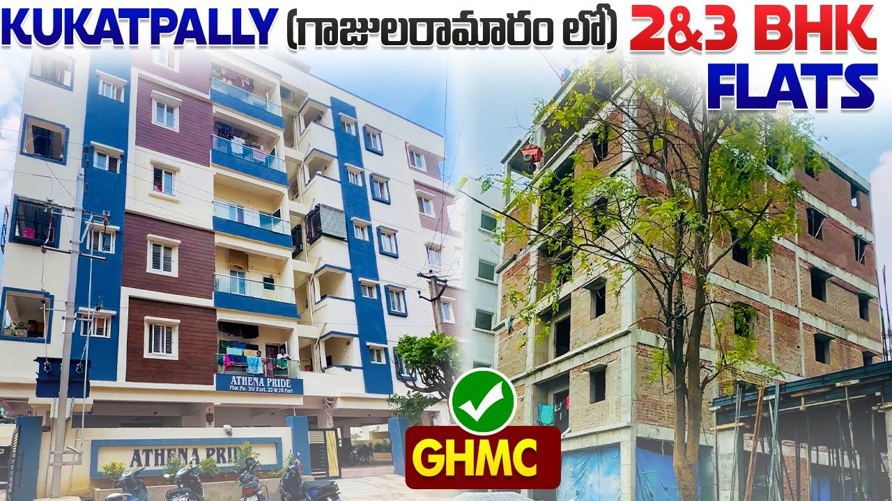 2BHK & 3BHK Flats For Sale in Kukatpally Flats for Sale Near