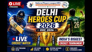 LIVE: MP VS VS RAJASTHAN  | FINAL Heroes Cup 2026 |  Cricket Tournament | DHC 2026