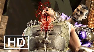 Jax Almost Killing Johnny Cage CINEMATIC SCENE! | Mortal Kombat Story