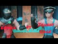 Ermak vs Johnny Cage MKII(Stop motion)1/8