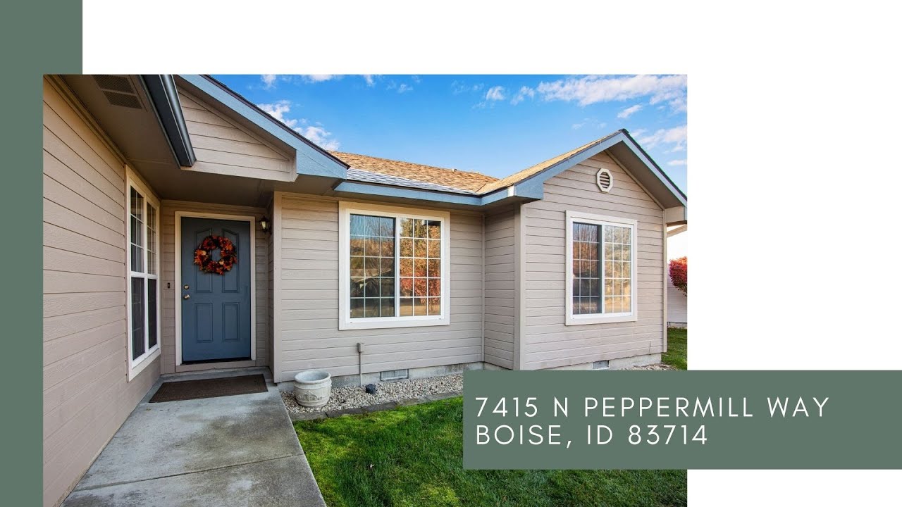 Tour this home near the Boise Foothills 7415 N Peppermill