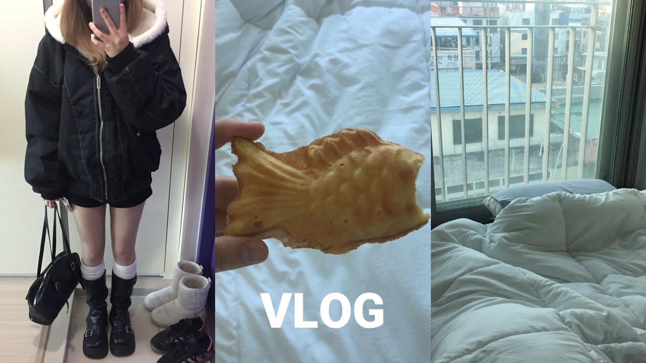 자취 시작한 대학생 브이로그 | 크림 김치볶음밥 | 랜덤파스타만들기 | 올드아이폰