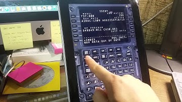 PMDG CDU App for iOS (alpha version)
