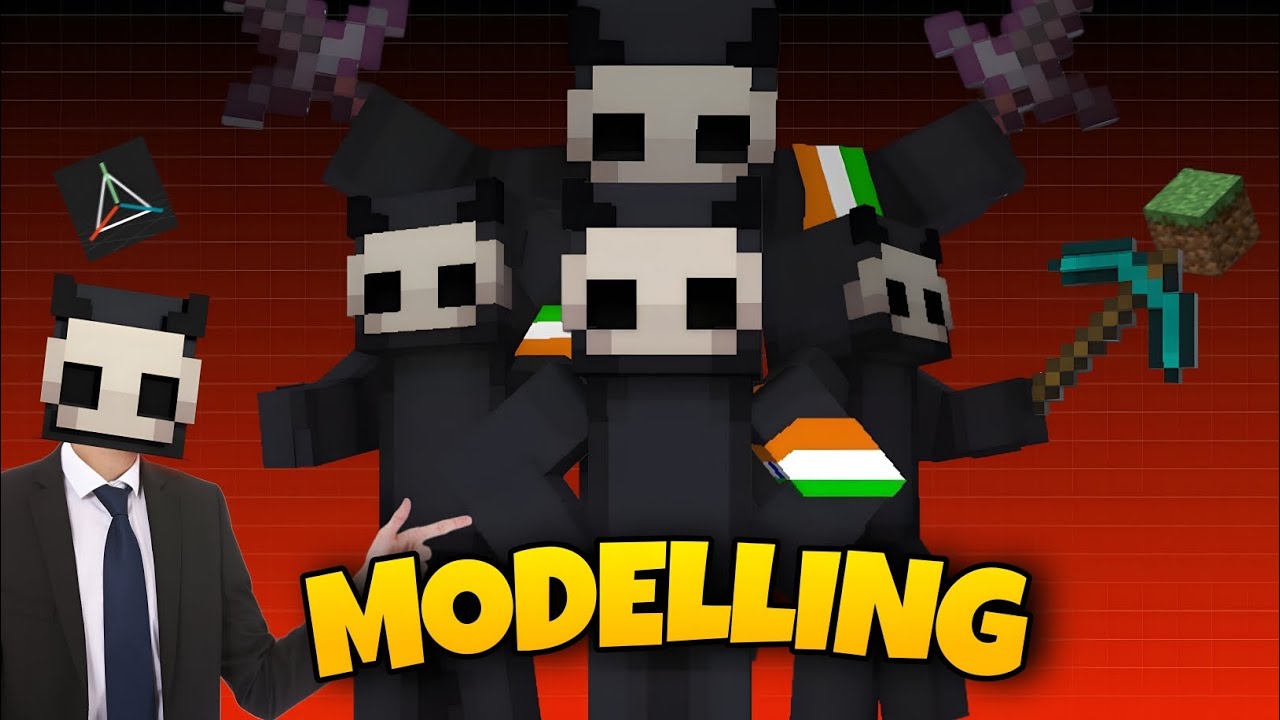 Minecraft Modeling Tutorial IN (2026) 👌🏻🥶 || Prisma 3d Modeling ...