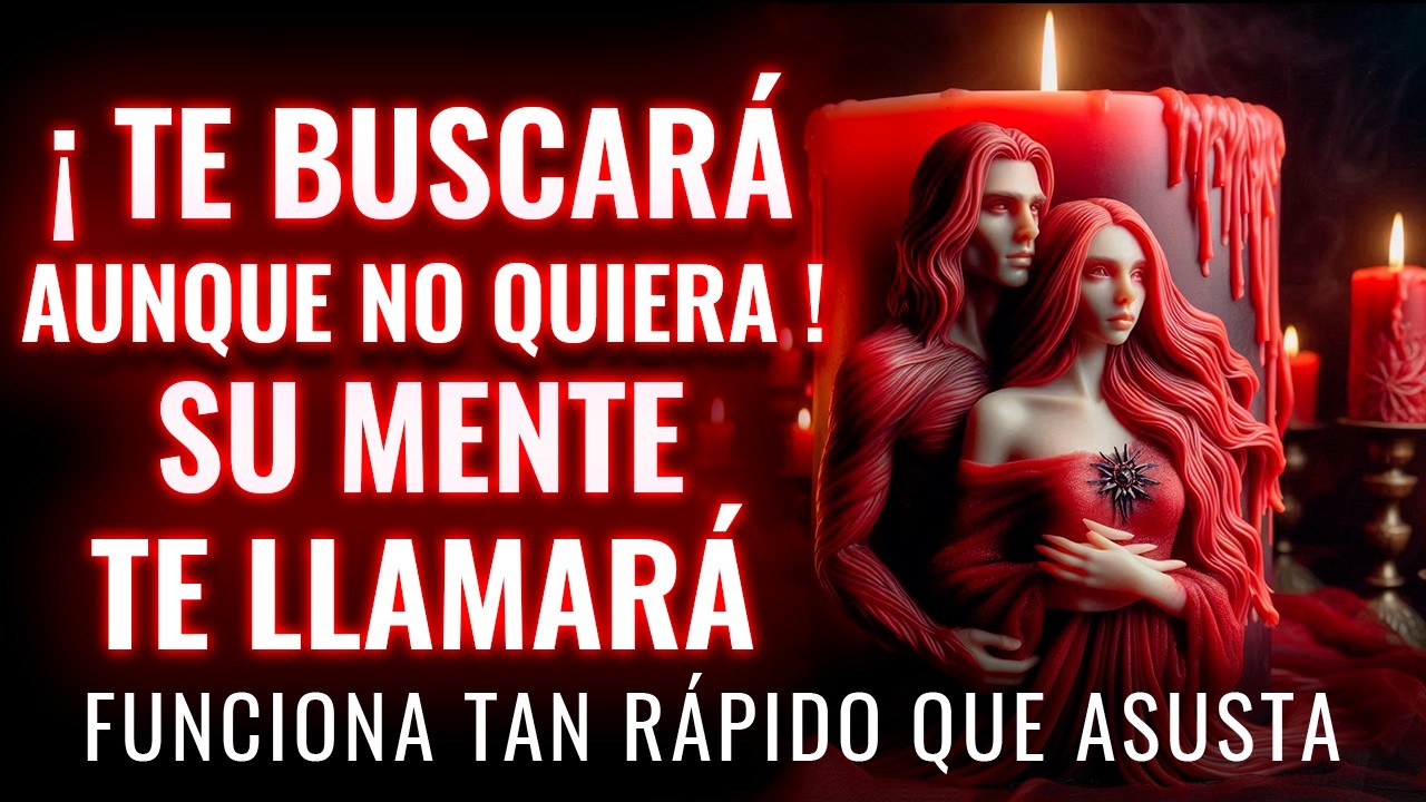 Di estas palabras secretas y su INCONSCIENTE te buscará aunque no quiera - Oración Desespero DOMINAR