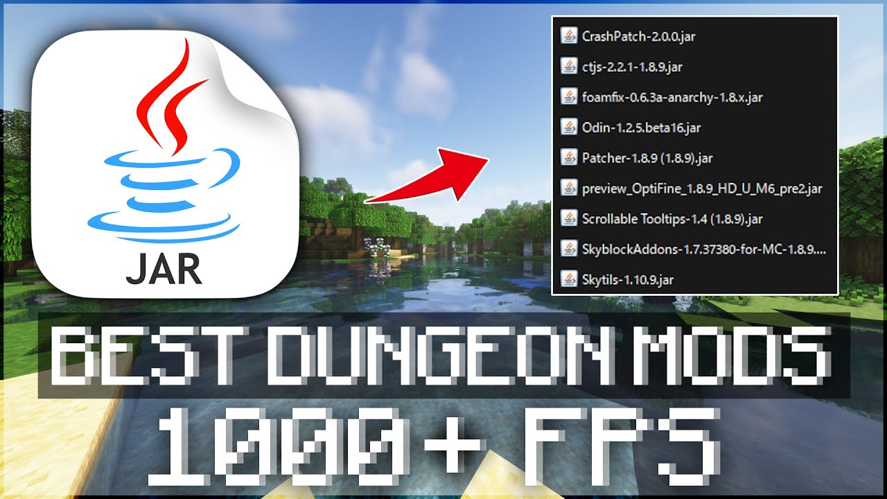 (1 CLICK INSTALL) THE BEST MODS PACK RELEASE + MAGE POV | Hypixel Skyblock M7