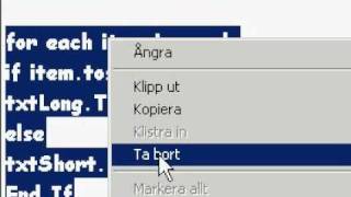 Visual basic - Word sorting part 1