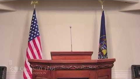 Displaying the Flag in an Auditorium