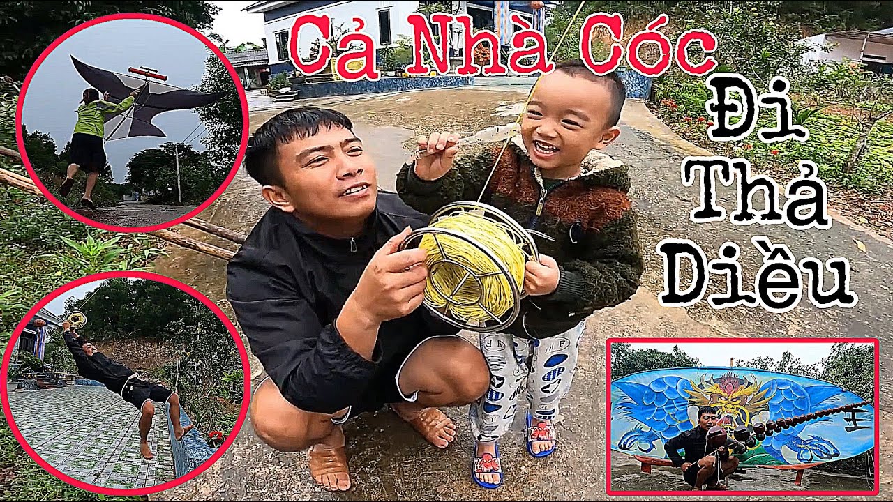 Thả Diều gió Đông Bắc (Tập 3 Cả Nhà Cóc Đi Thả Diều Ngày Mưa)
