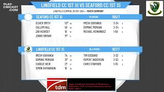 Lindfield CC 1st XI v Seaford CC 1st XI