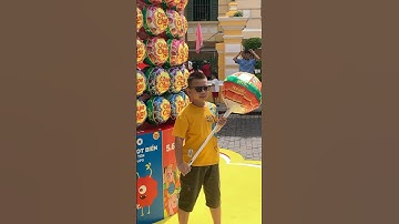 Checkin tháp kẹo chupa chups khổng lồ tại Bưu Điện #shorts