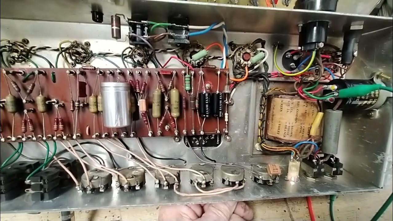 Marshall JTM45 1964 repair & service, part 2. - YouTube