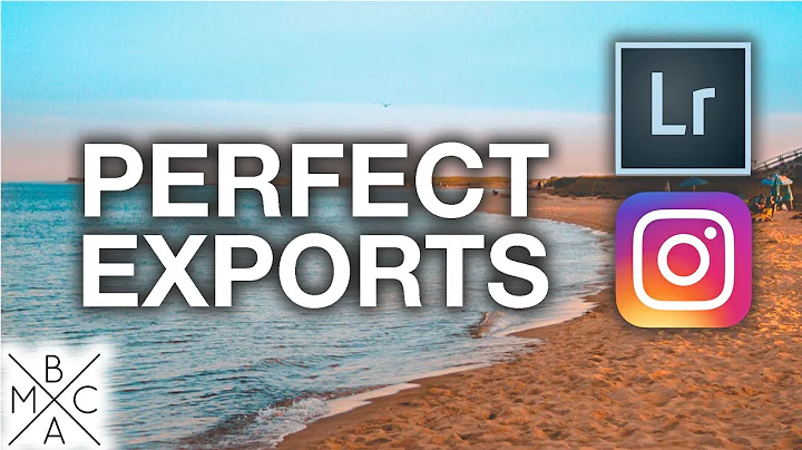 The BEST Lightroom Export Settings FOR INSTAGRAM! 📱