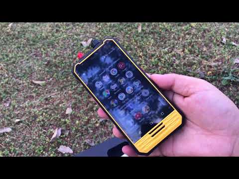 2017-11 Unboxing Review Nomu T18 IP68 Rugged phone Walkie Talkie 3GB 32GB