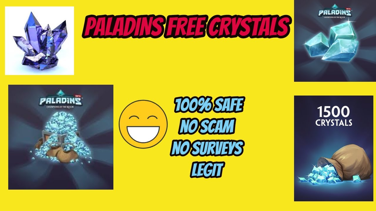 PALADINS FREE CRYSTALS Goldenbloon Jonson YouTube