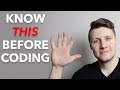 5 Things I Wish I Knew Before Starting Programming