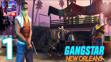Gang Star New Orleans - Gameplay Walkthrough Part 1 - Tutorial (iOS, Android)