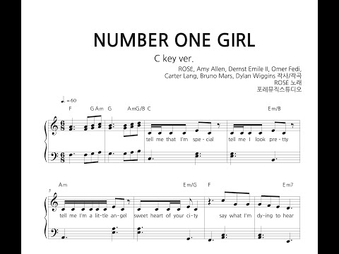 number one girl (Easy ver.) - ROSÉ