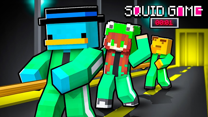 We play THE SQUID GAME in Minecraft!