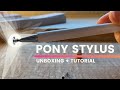 PONY STYLUS UNBOXING ($10 iPad Apple Pencil Dupe)