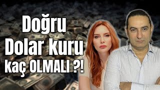 Doğru Dolar kuru kaç OLMALI ?! Devrim Akyıl Yorumladı