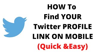 how to find twitter url on app,how to find my twitter url,how to find YOUR twitter PROFILE LINK screenshot 4