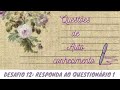 Desafio de Resiliência: Desafio 12 - Responda ao questionário de Auto conhecimento