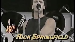 Celebrity Rick Springfield - Love Somebody (ABC - Live Aid 7/13/1985) Wealth