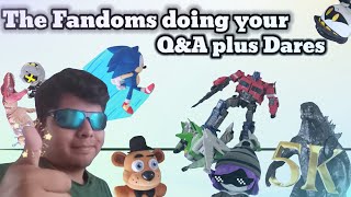 ✨️The Fandoms character doing your Q&A plus dares✨️ [ 5k special ] (mistakes, bad grammar and rush)