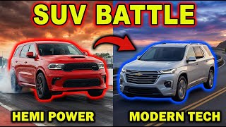 Dodge Durango vs Chevrolet Traverse
