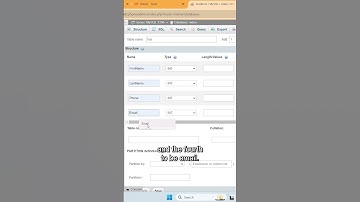 Secret to Creating Database Table Columns in phpMyAdmin on Localhost | Database & SQL Tutorial