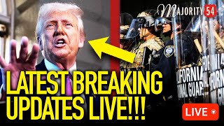 LIVE: Trump WAR on LA RAGES as Military Moves SOUND ALARM