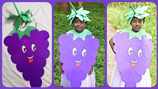 Grapes fancy dress for kids