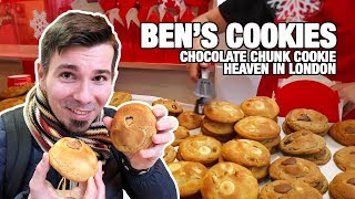 Delicious COOKIES at BEN&#39;S COOKIES in London | Best Cookies