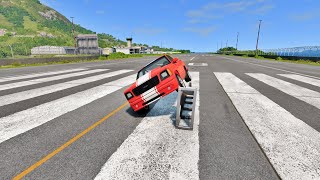 Satisfying Rollover Crashes #36 - BeamNG.Drive