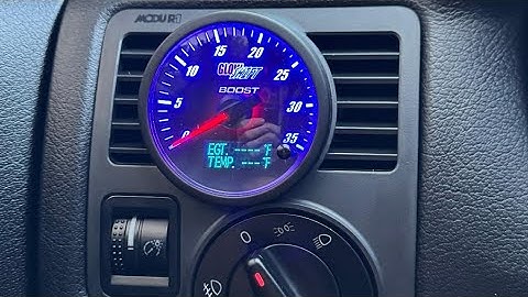 MK4 Golf TDI Boost Gauge Installation